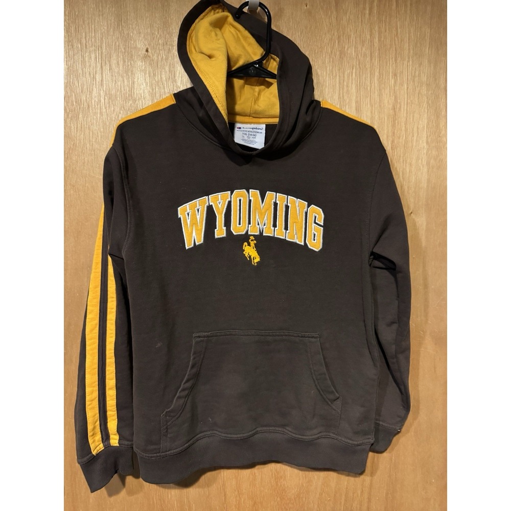 Champion Wyoming Cowboys Youth XL Hoodie